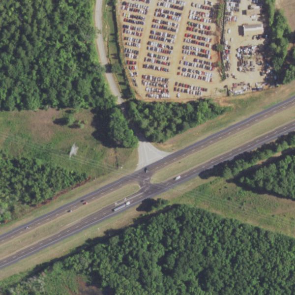 Aerial photo of Locos Pick & Pull
