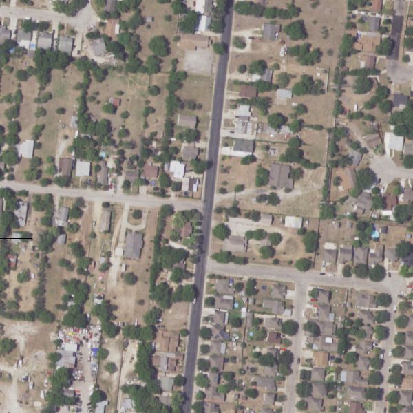 Aerial photo of Alamo Access Used Auto Parts
