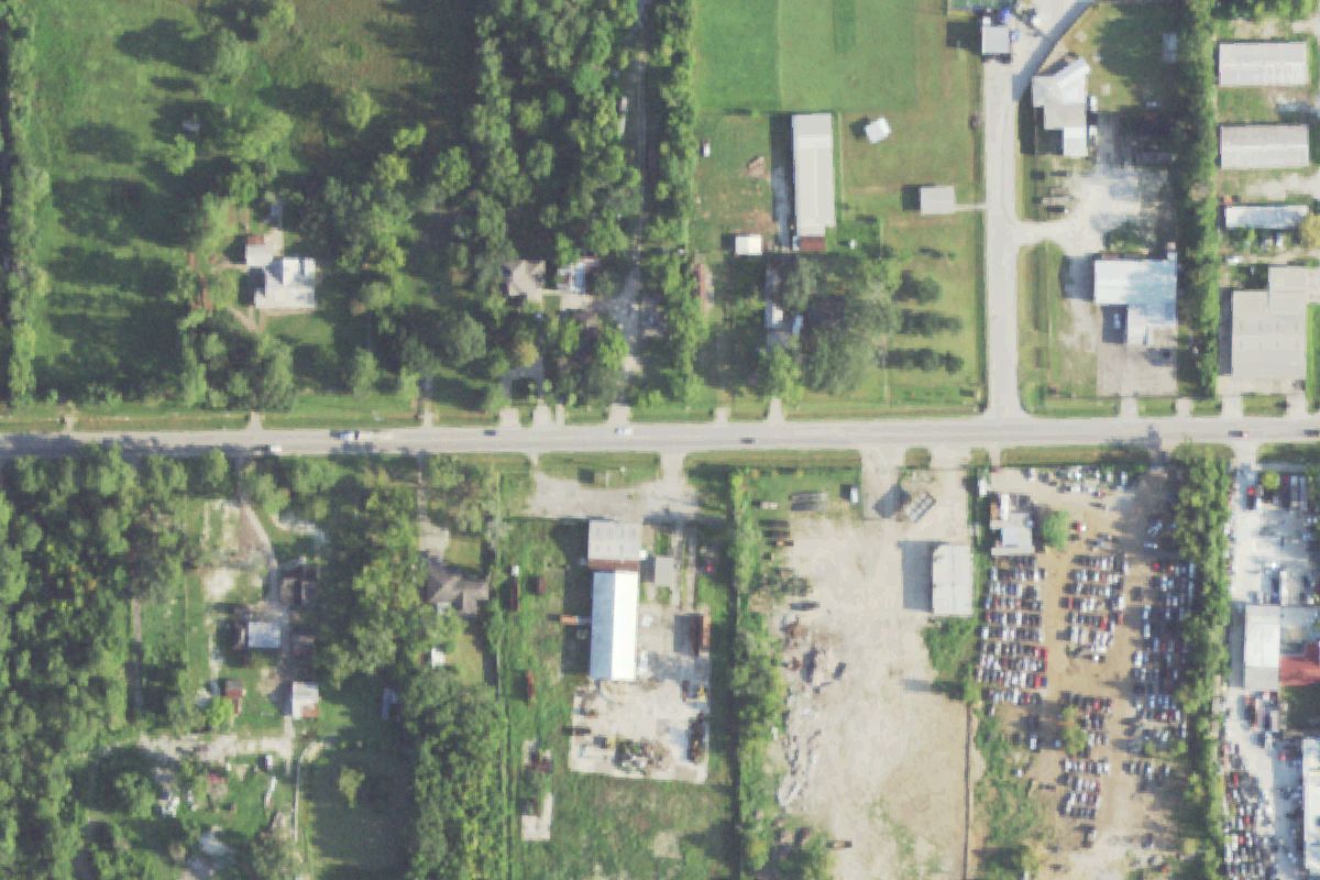 Aerial photo of Vision Metals Recycling