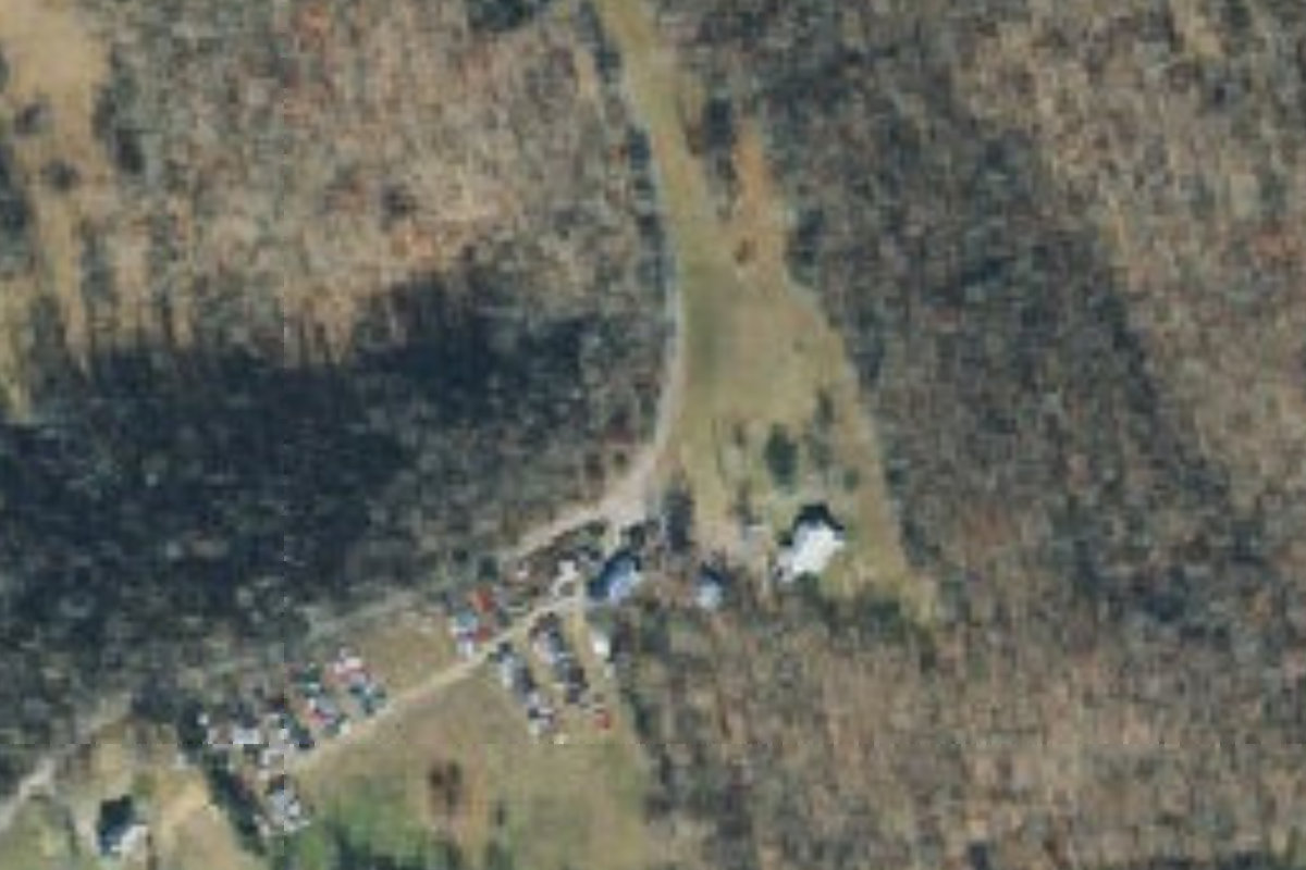 Aerial photo of Goose Creek Auto Salvage