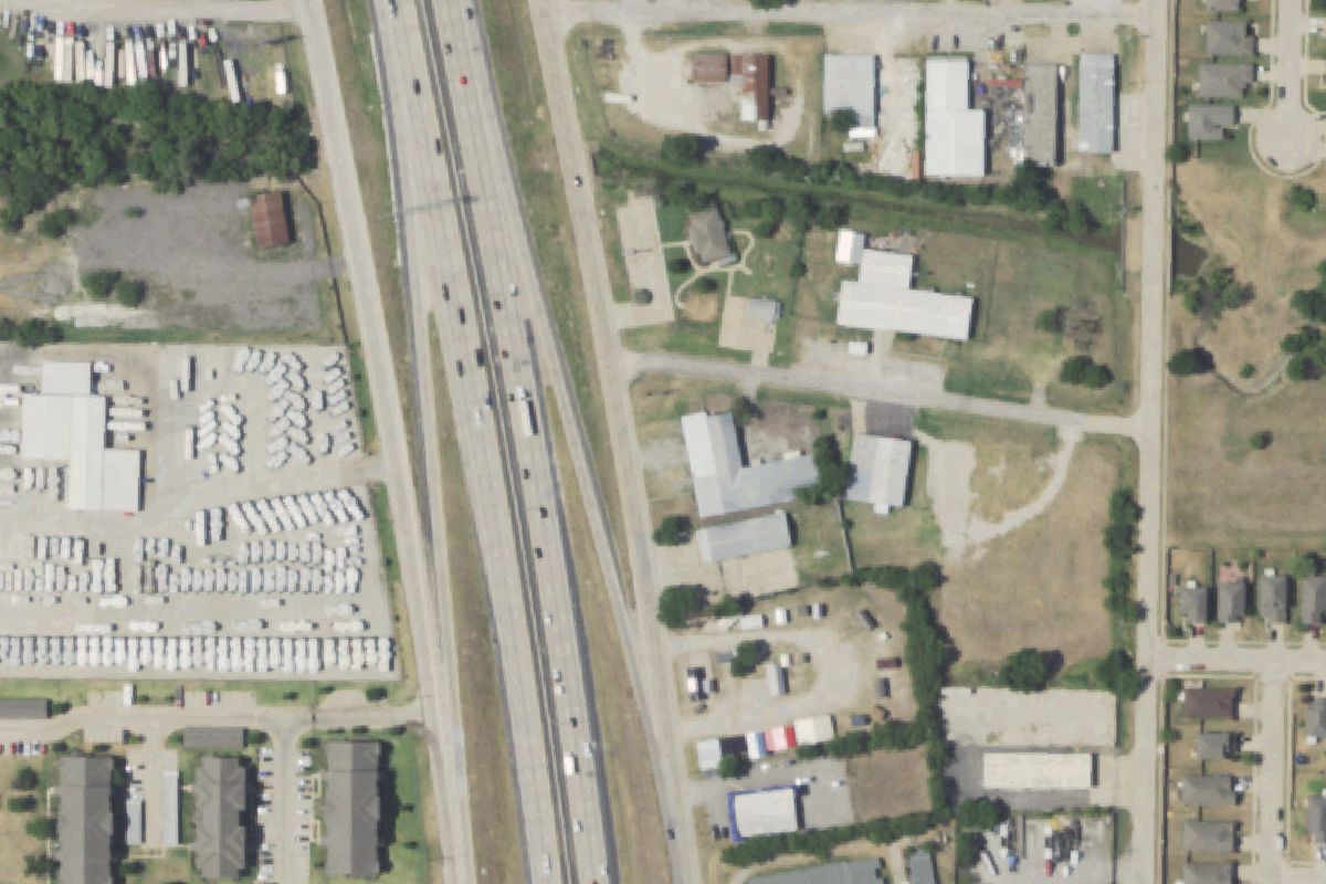 Aerial photo of AFG Truck Parts at Fort Worth