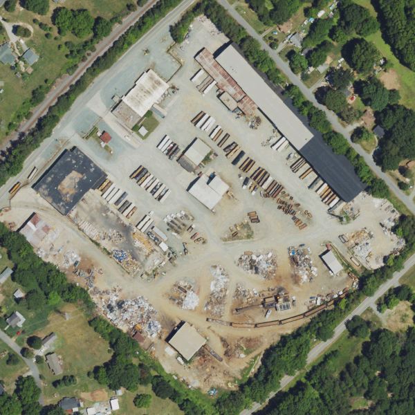 Aerial photo of CMC Recycling