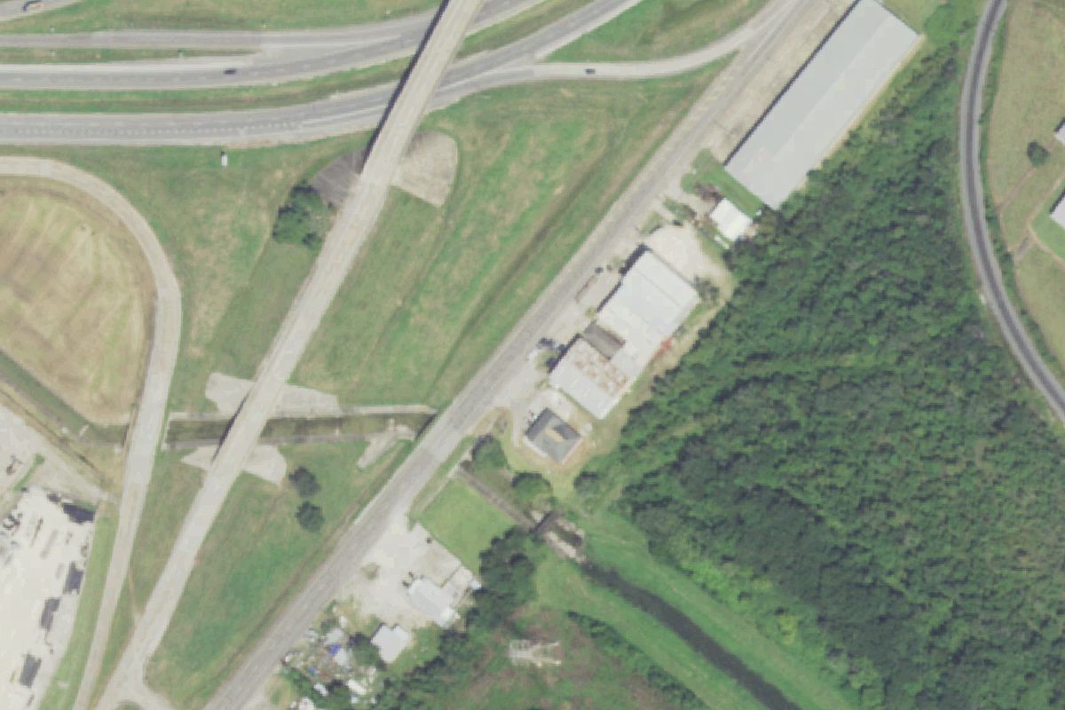 Aerial photo of Caldwell Automotive Core Supply