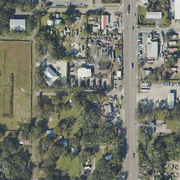 Aerial photo of Ben Truck Parts