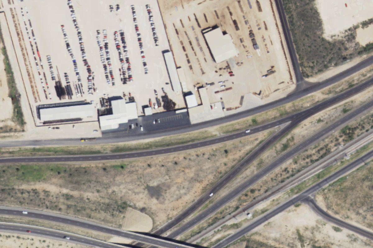 Aerial photo of Citron's Used Auto Parts at 4560 W Hwy 80