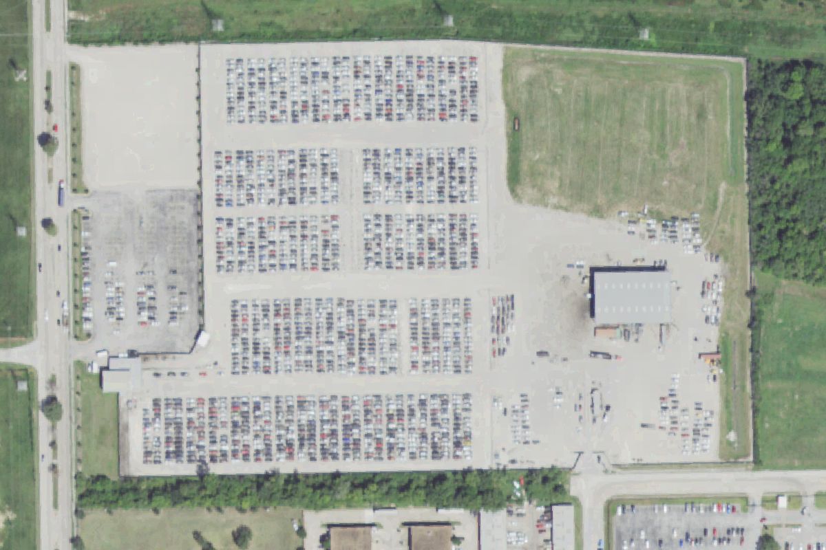 Aerial photo of Pick Your Part - Houston SW at 12575 Hiram Clarke Rd.