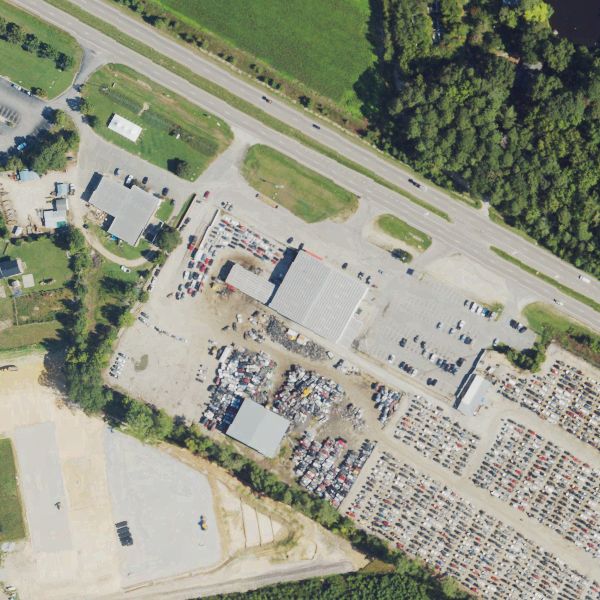 Aerial photo of Pick Your Part - Raleigh