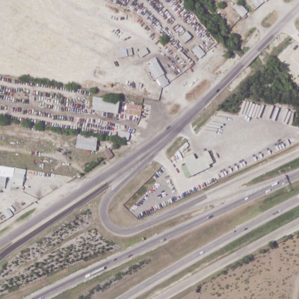 Aerial photo of A-1 Salvage