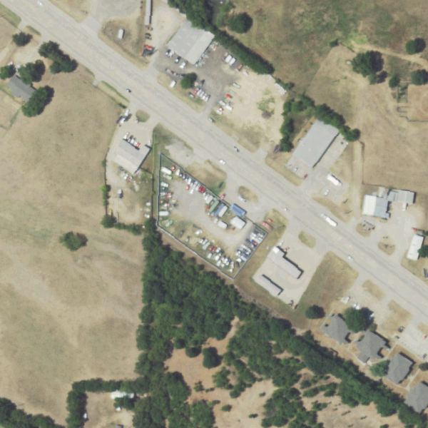 Aerial photo of JLJ Auto Recovery