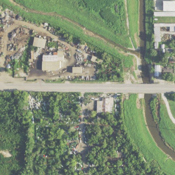 Aerial photo of Best Imports Salvage