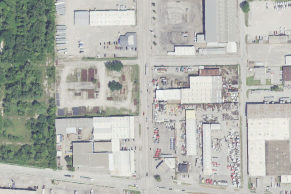Aerial photo of Usados Truck Parts & Equipment