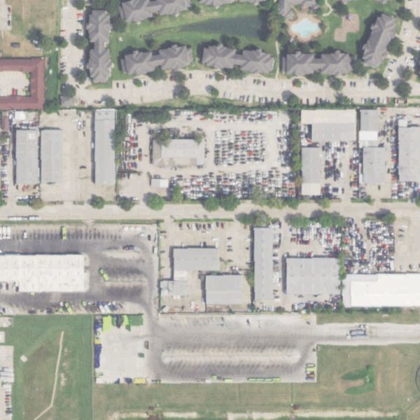 Aerial photo of Parkway Used Auto Parts