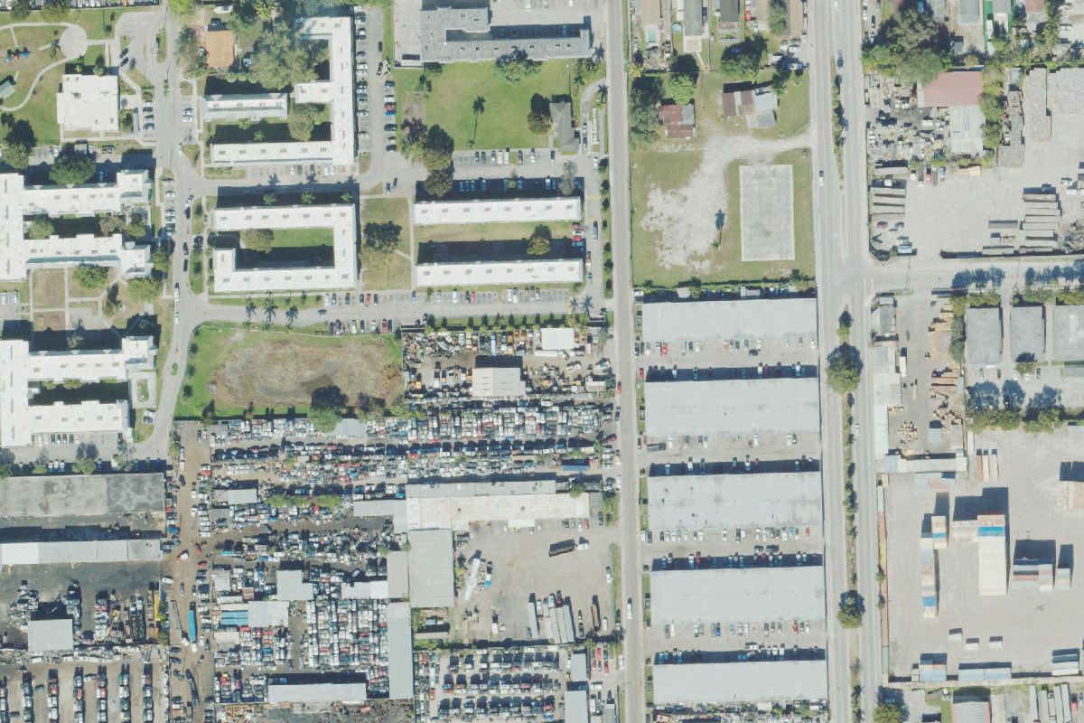 Aerial photo of Caribe Truck & Auto Parts