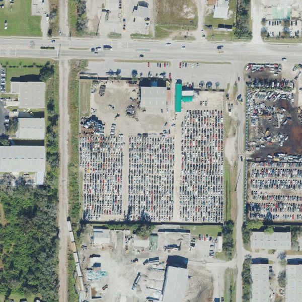 Aerial photo of Pick Your Part - Bradenton