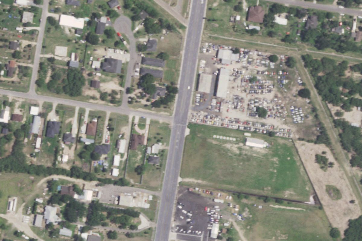 Aerial photo of Chava's Auto Sales & Use Auto Parts & Glass