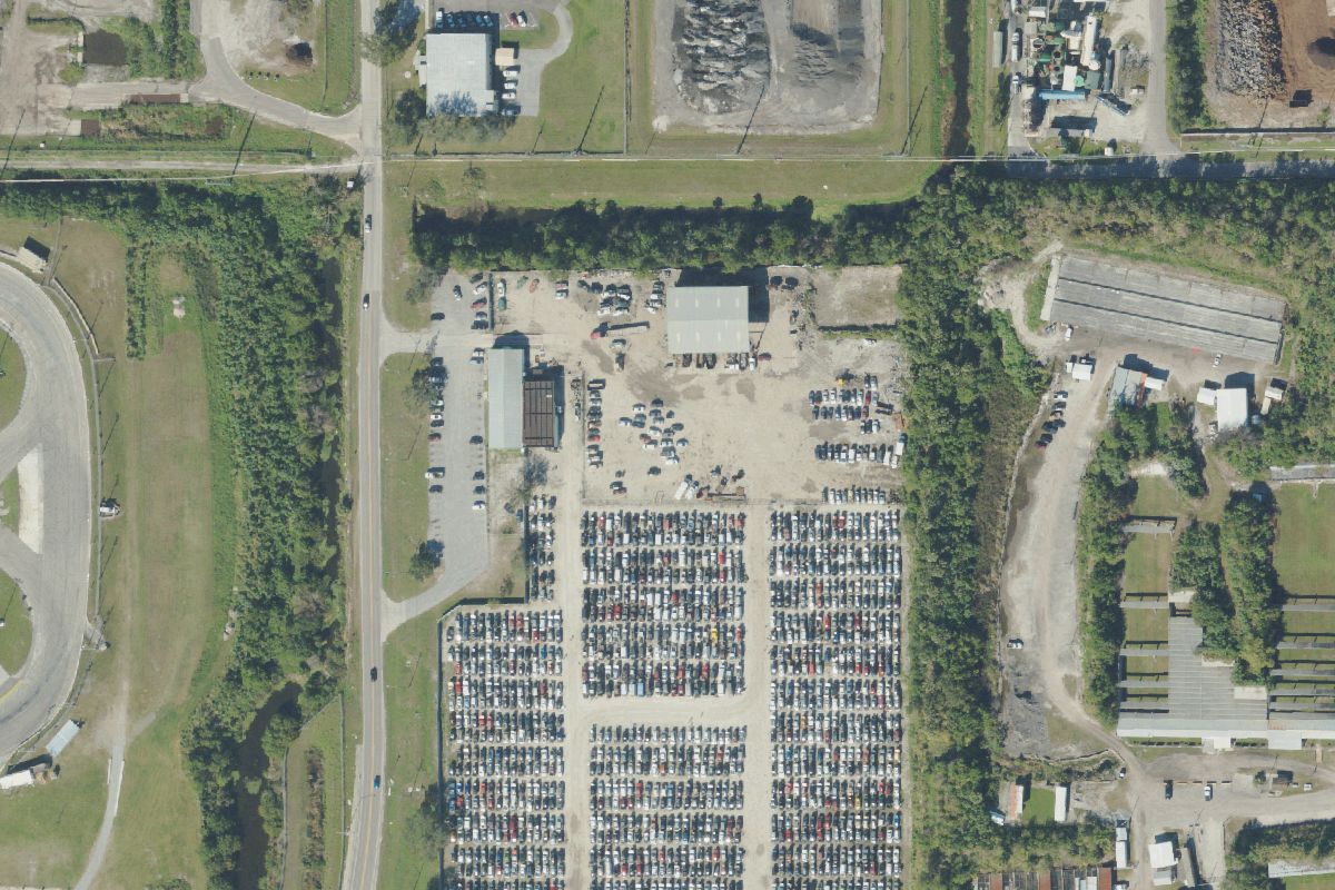 Aerial photo of Pick Your Part - Clearwater at 12501 40th Street North