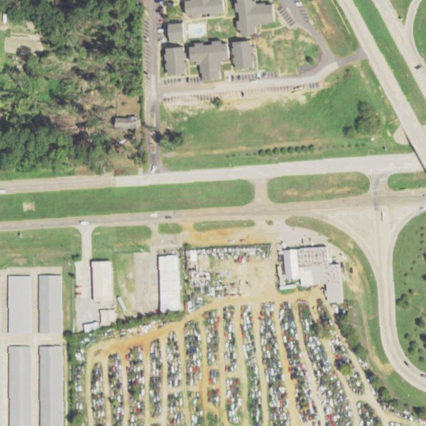 Aerial photo of Southern Auto Parts