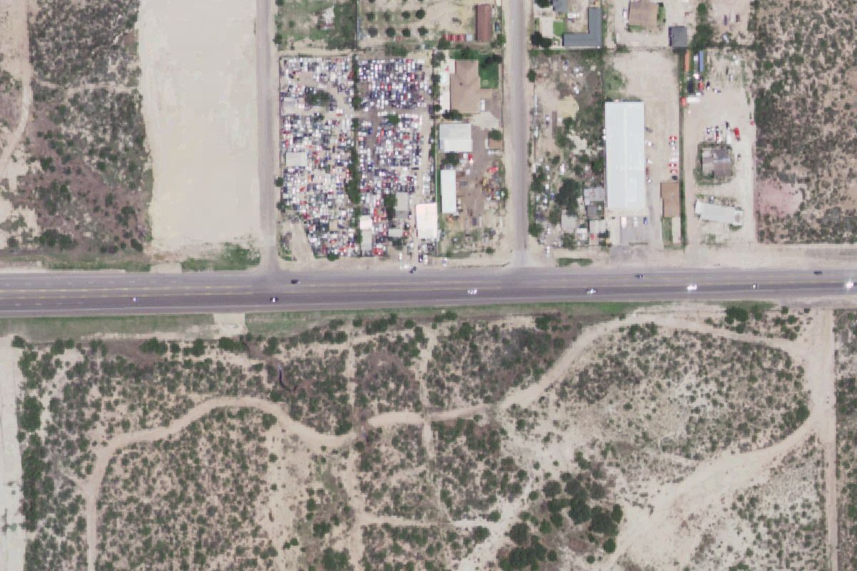 Aerial photo of J J Gomez Auto Parts