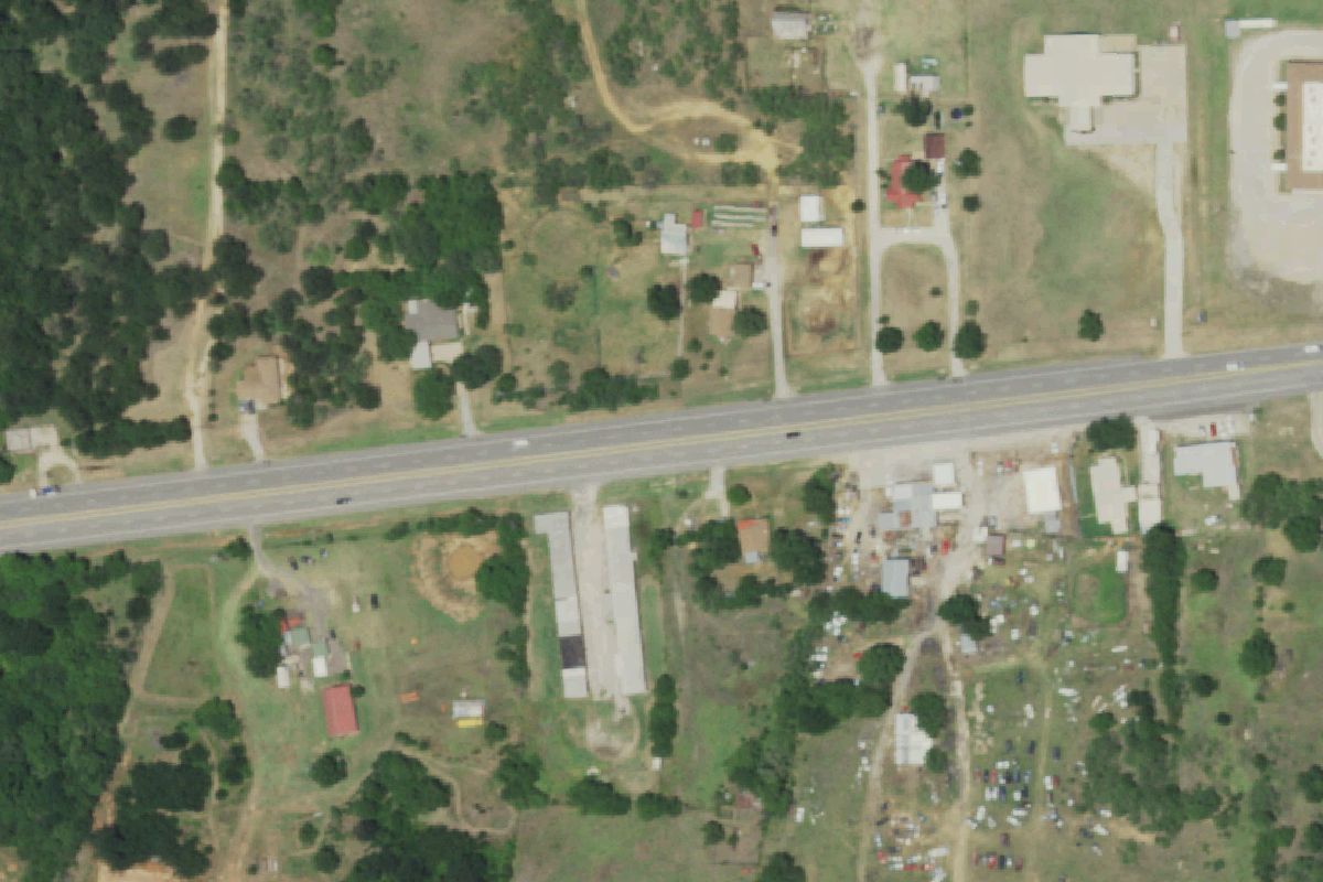 Aerial photo of Roberts Auto Parts