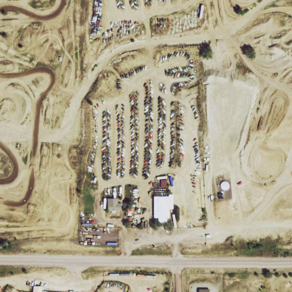 Aerial photo of American & Import Auto Recyclers