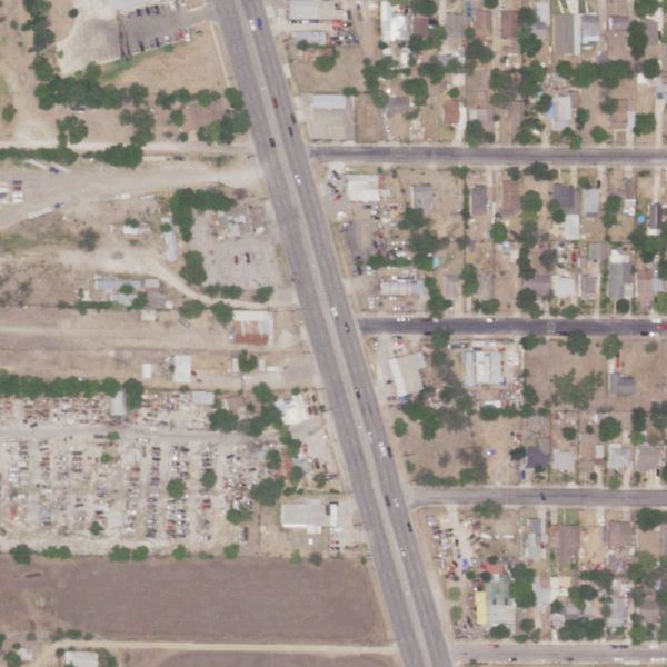 Aerial photo of Nicks Auto Parts