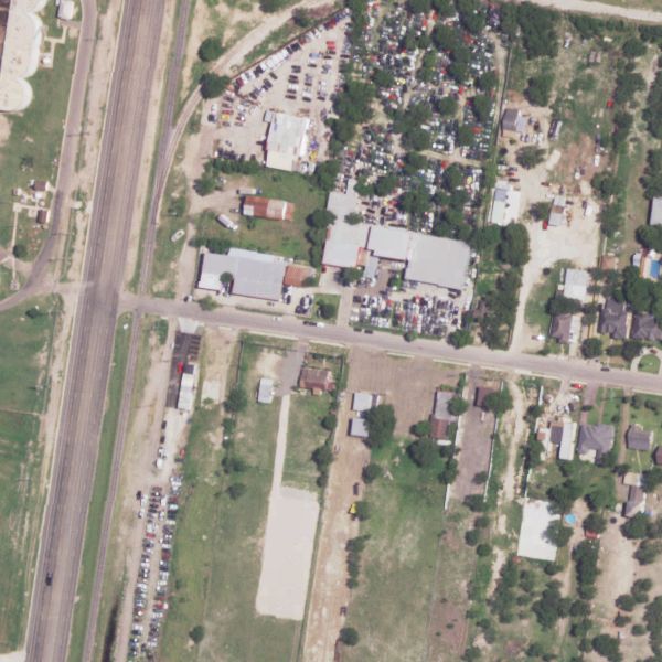 Aerial photo of Carmonas VW & Imports