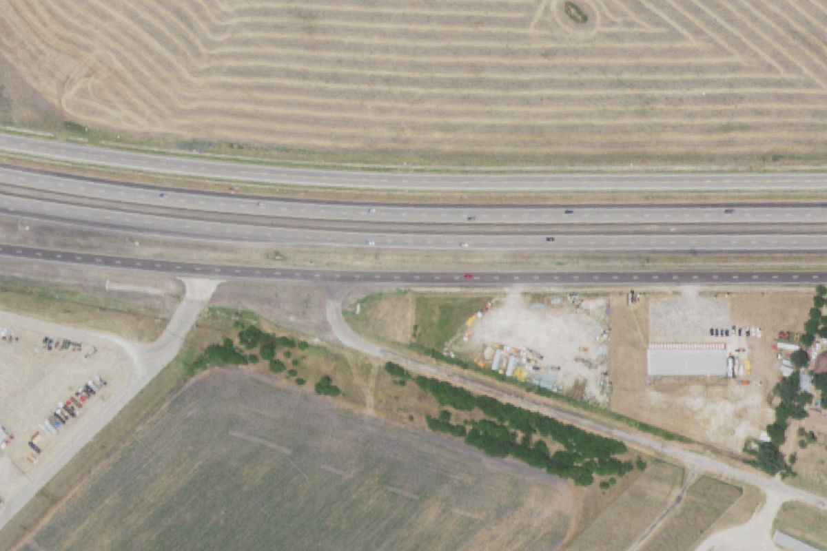 Aerial photo of Tim Jordans Truck Parts
