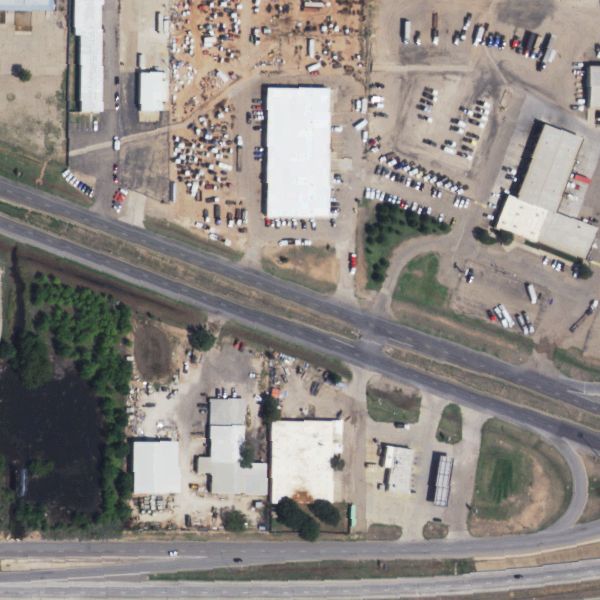 Aerial photo of Texas Truck & Equipment Sales & Salvage