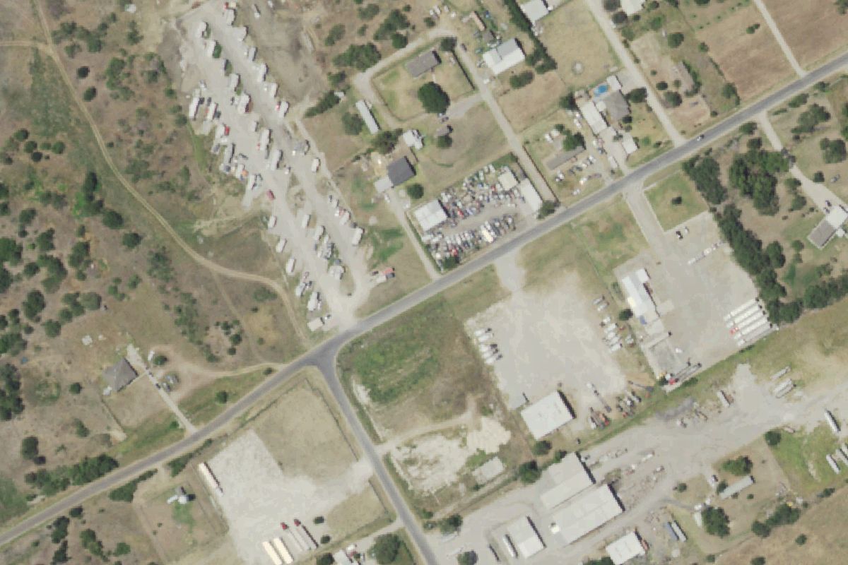 Aerial photo of Legacy Auto Salvage
