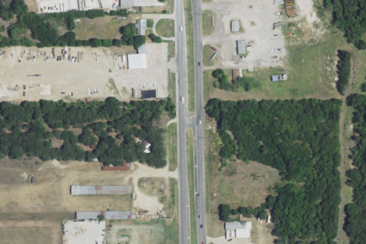 Aerial photo of Big T Auto