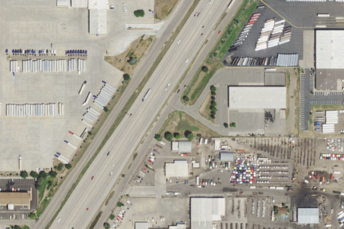 Aerial photo of LKQ Heavy Truck - Henderson at 9090 Brighton Road