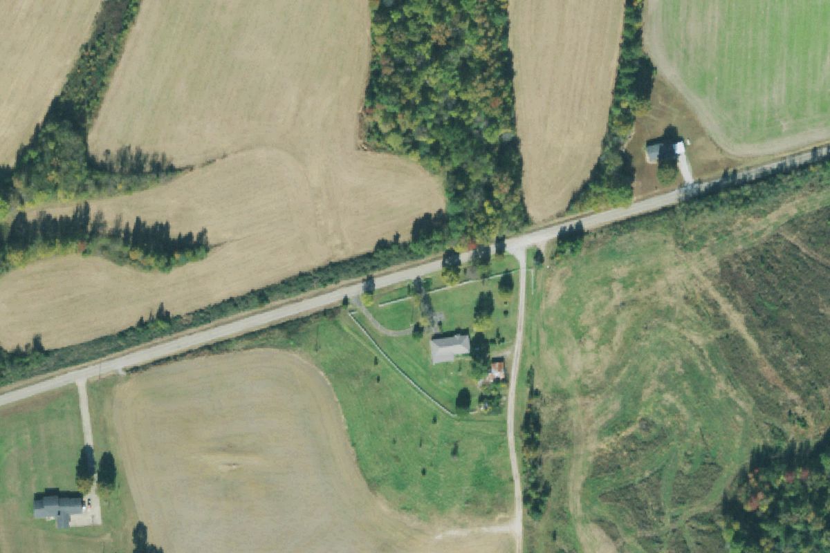 Aerial photo of Brownsville Auto Salvage
