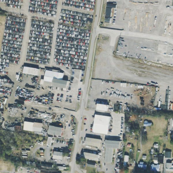 Aerial photo of Express Auto Recyclers and Sales