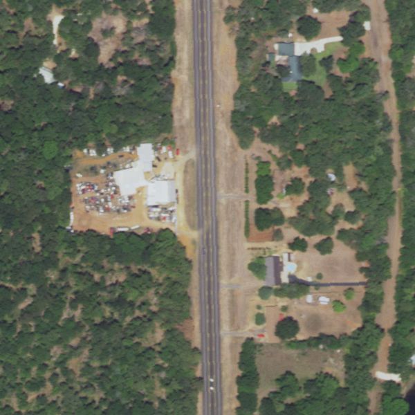 Aerial photo of Chuy's Salvage Used Auto Parts