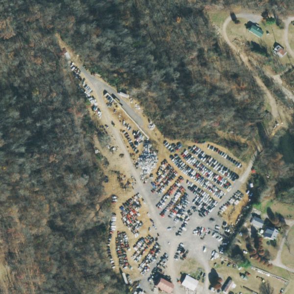 Aerial photo of Smith's(john) Auto Truck Salvage