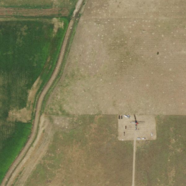 Aerial photo of Erie Auto Salvage