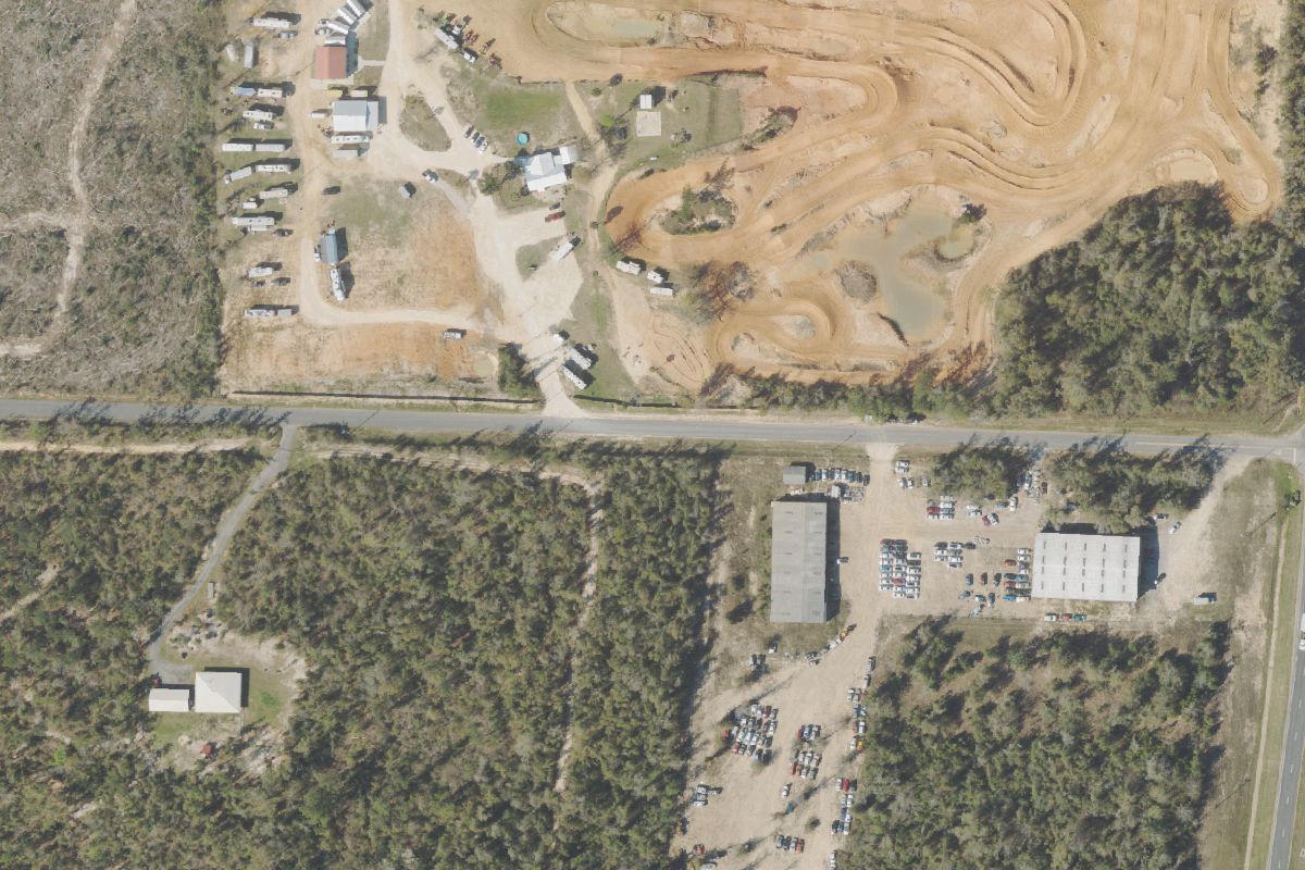 Aerial photo of Ips International Used Parts