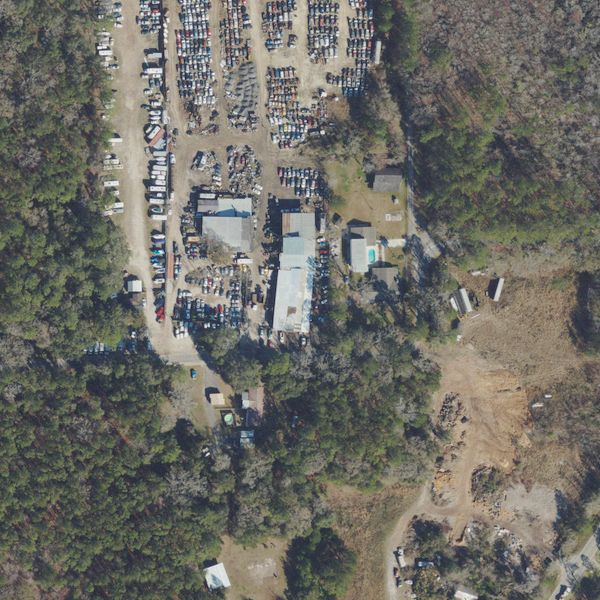 Aerial photo of McKee Wrecker & Salvage