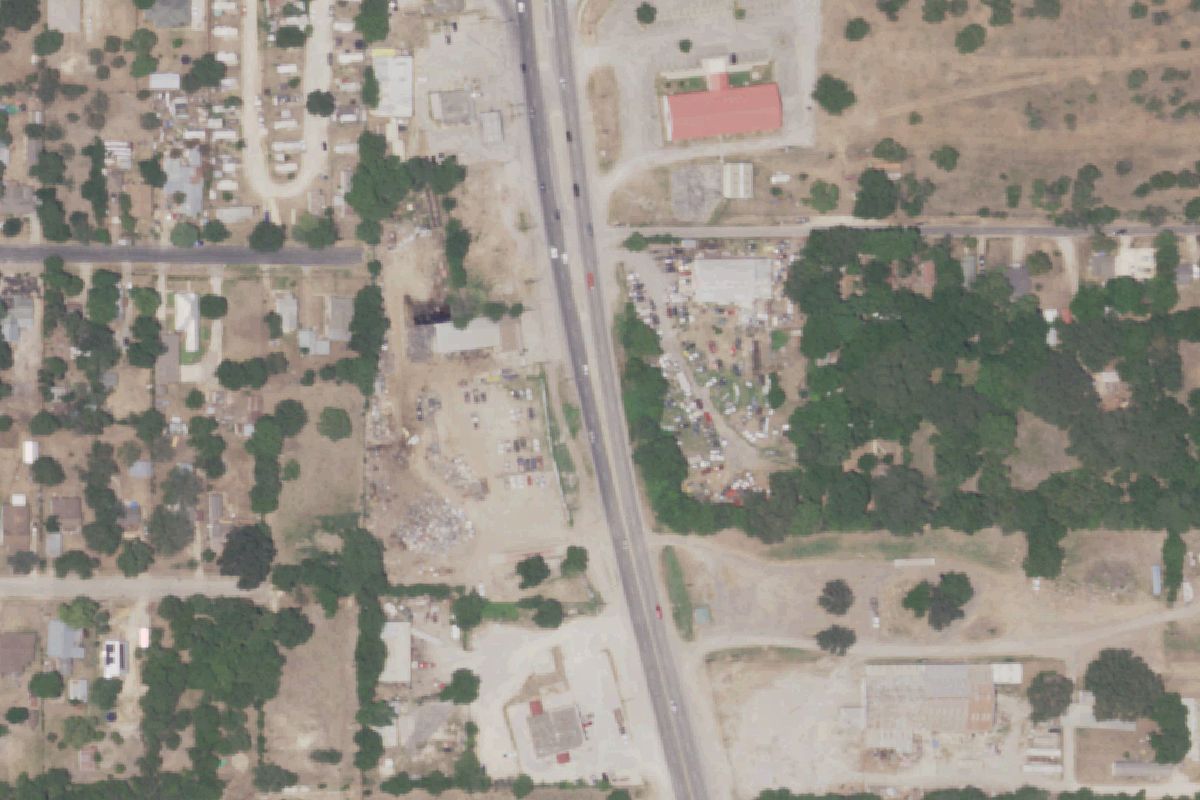 Aerial photo of Danny's U-Pull-It