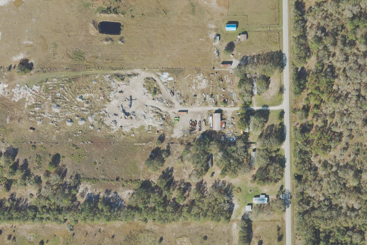 Aerial photo of Signature Truck Part