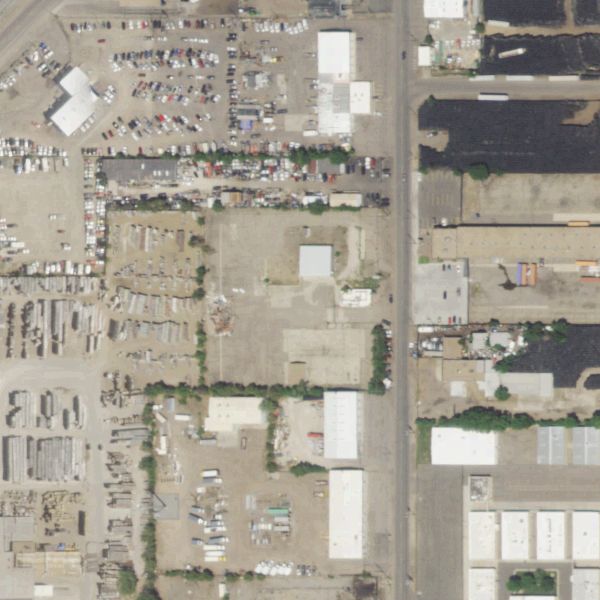 Aerial photo of Denver Scrap Metal Recycling