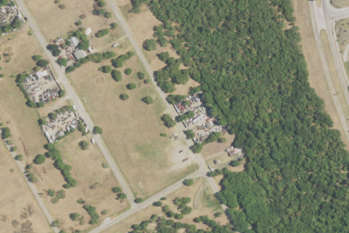 Aerial photo of Hectors Auto Salvage