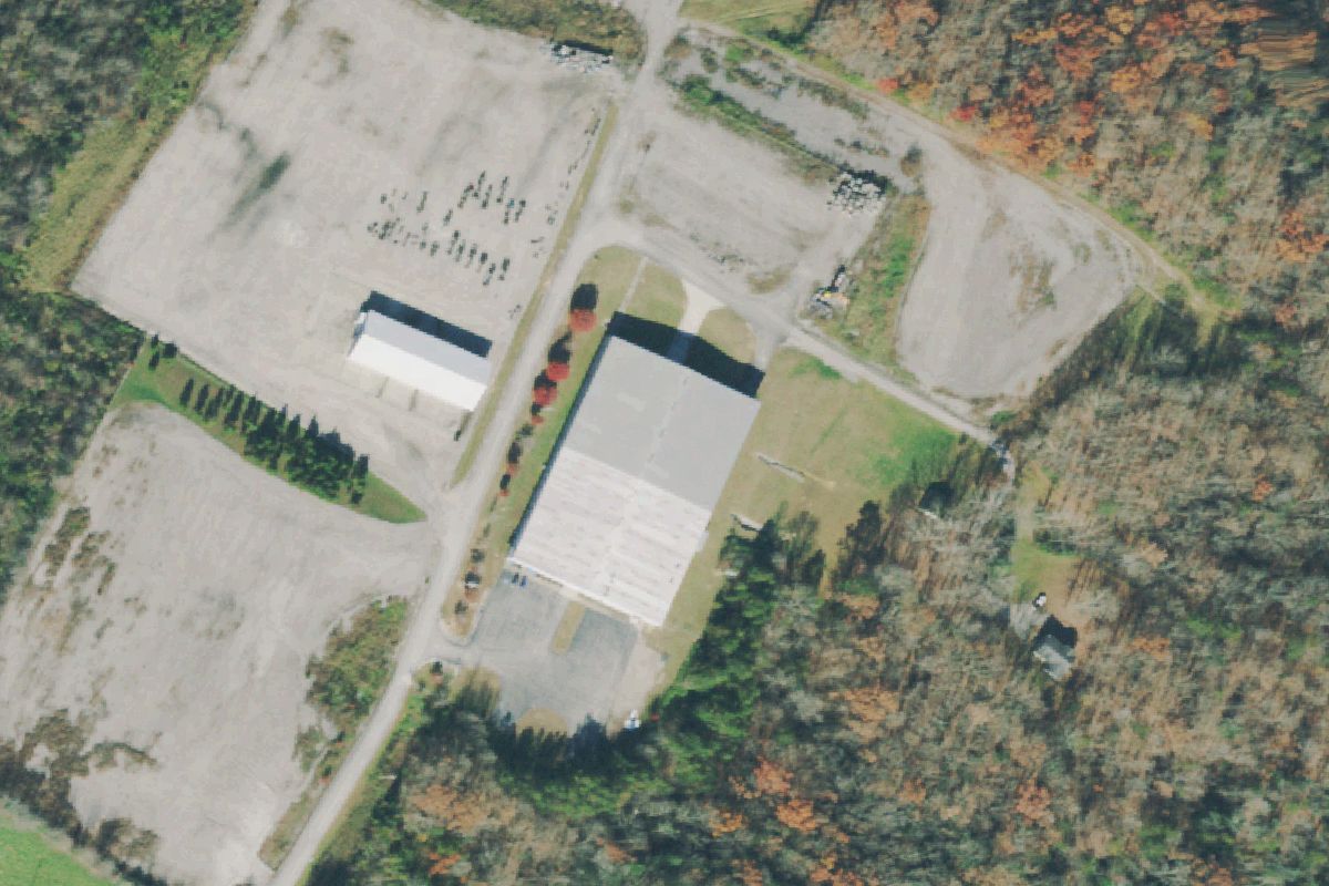 Aerial photo of FCR Salvage
