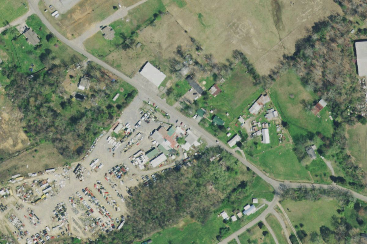 Aerial photo of Henry Auto Parts & Sales