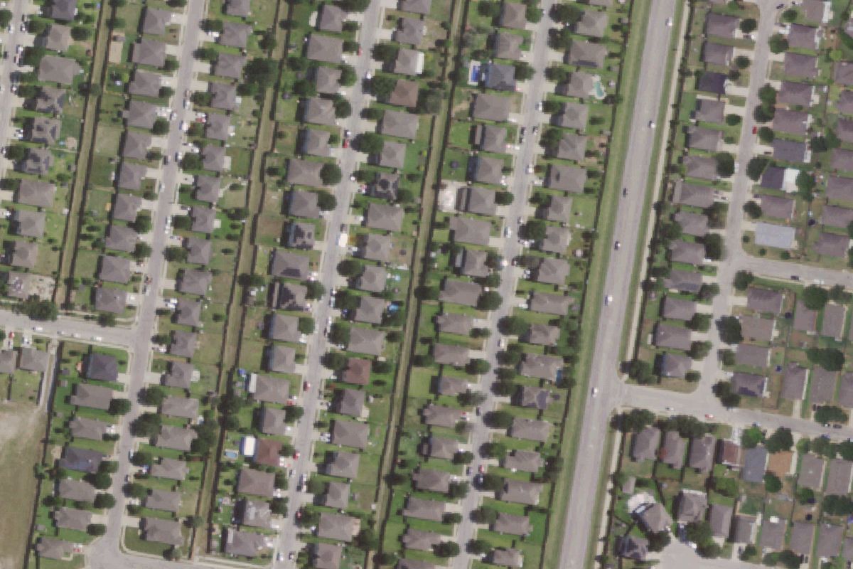 Aerial photo of Harold's Used Cars & Parts