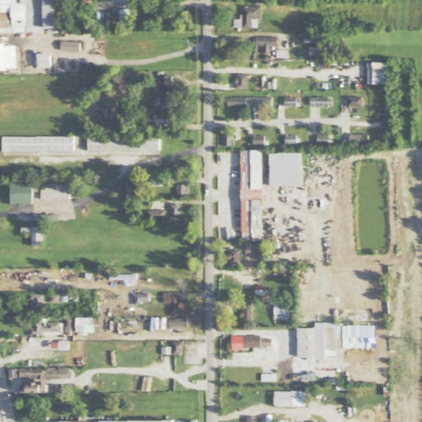 Aerial photo of Tex Mex Used Auto Parts Trucks