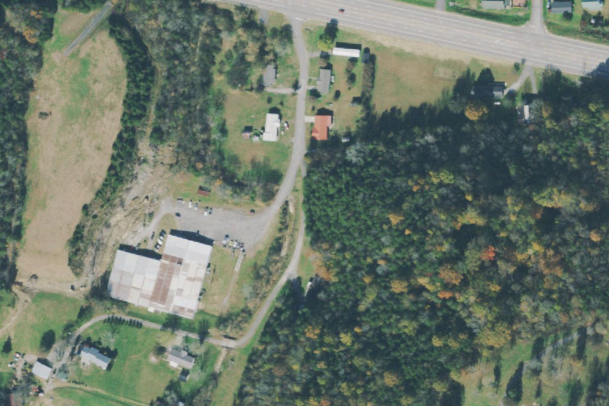 Aerial photo of Go-Auto Parts at 450 South Mill Street