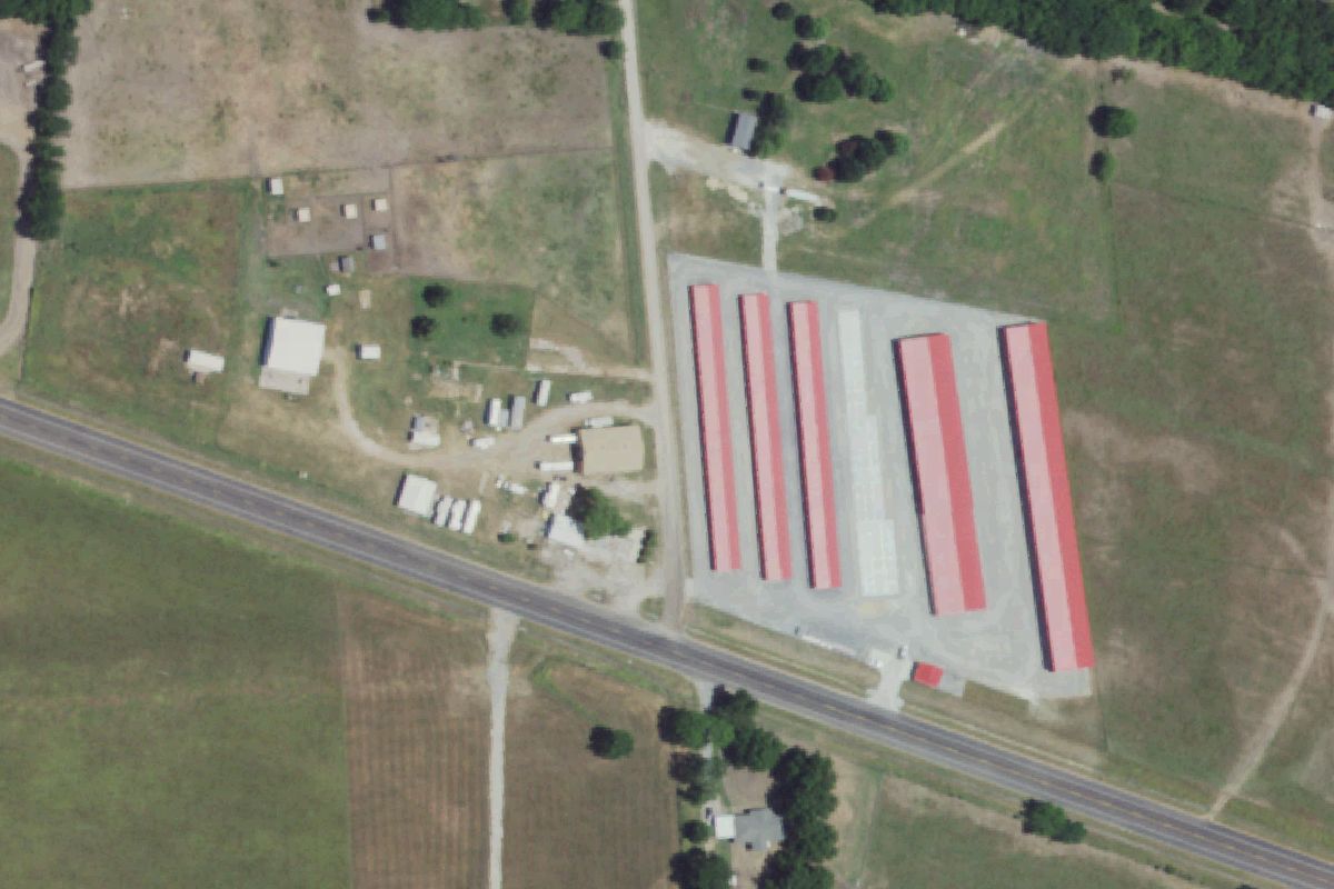 Aerial photo of A & H Used Auto