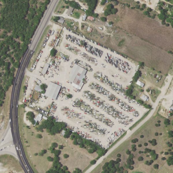 Aerial photo of Special Truck and Auto Salvage
