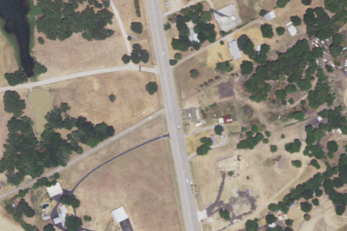 Aerial photo of Quality 5 Auto Recyclers at 3400 N Business 45